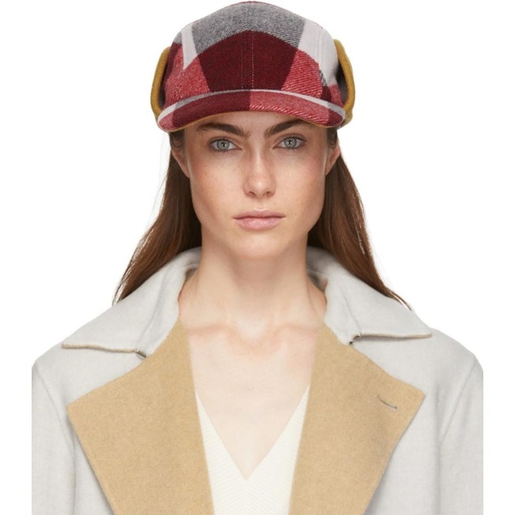 Plaid Pilot Cap - Picture 4 of 8